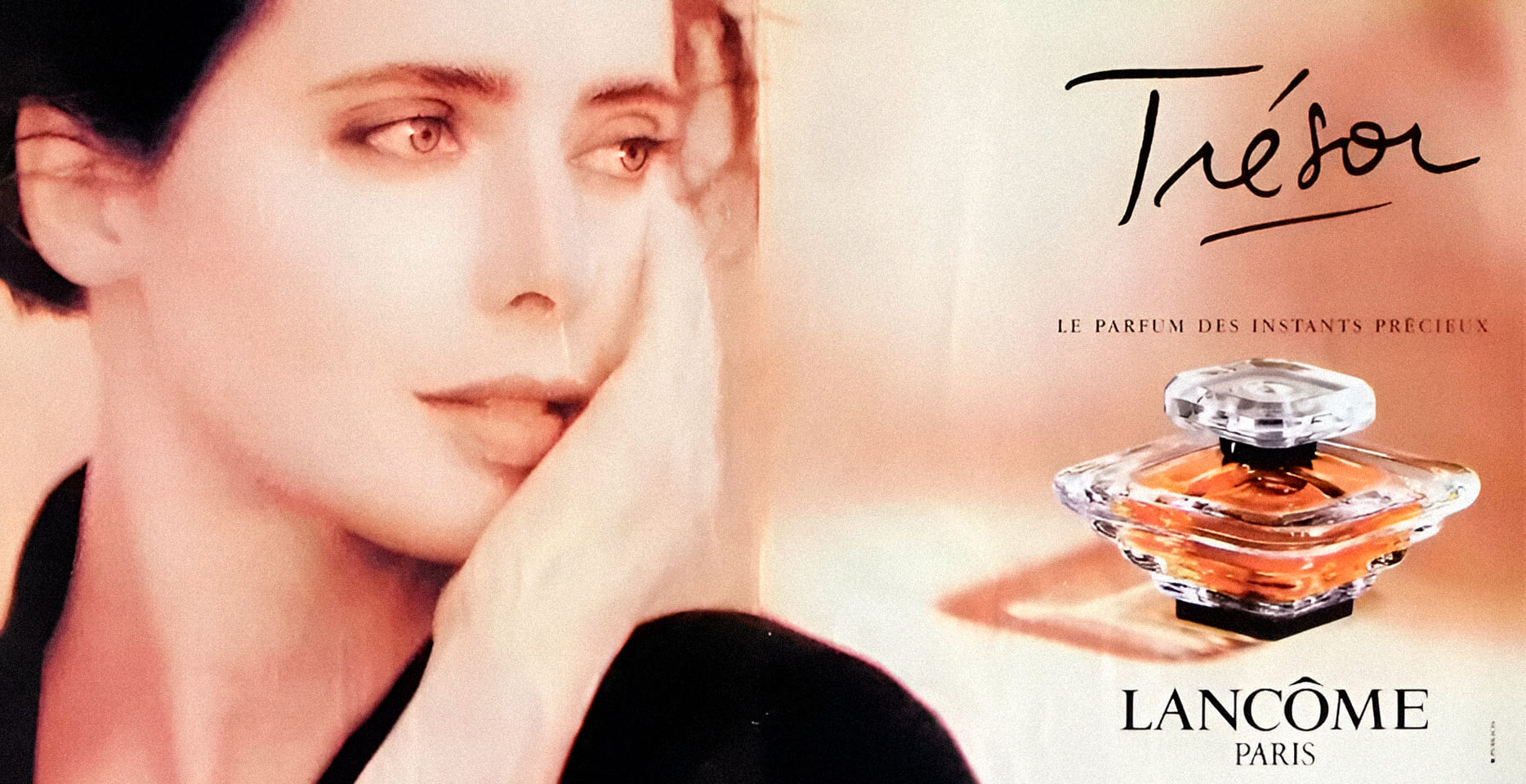 фото: рекламная кампания Trésor, 1996 (Lancôme)